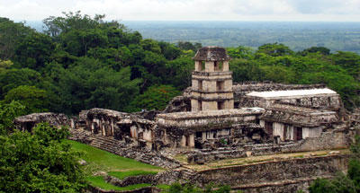 Palenque zona arqueológica